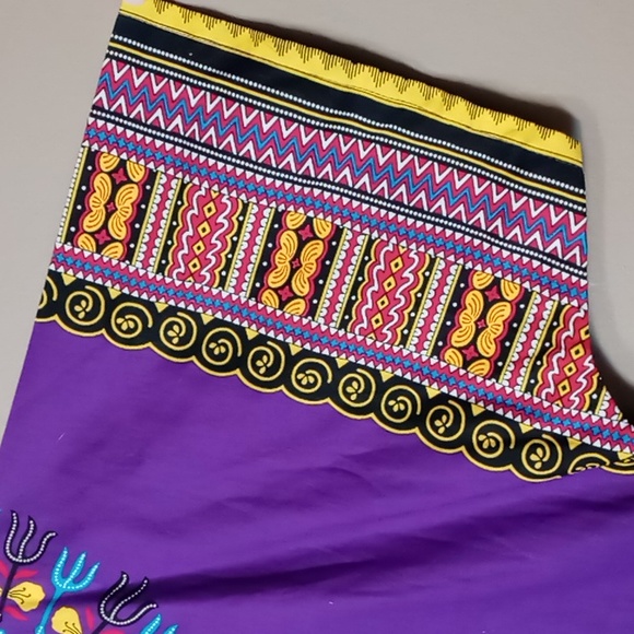 Big Mama Dashiki Top w Front Pockets - Picture 4 of 6